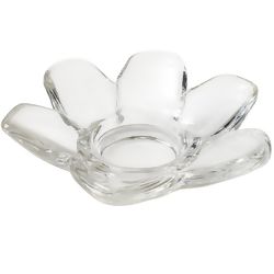 Porta-Vela em Vidro Flor Ref. XJ - 110