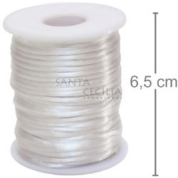 Cordão Rabo de Rato 2mm x 50m R101 - Branco