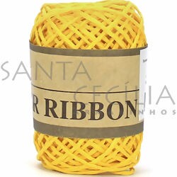 Barbante de Papel JS-17 - 9 metros - Amarelo