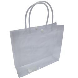 Sacola Plástica Transparente 21 x 18 x 7 cm