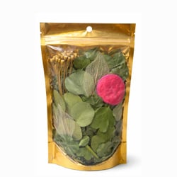 Saco Hermético 50unid. Dourado 10 x 15 x 3cm - Ref. MC-1551