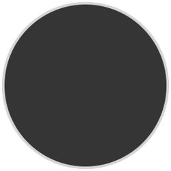 Tinta Spray Uso Geral  Colorgin Acrílica 400ml Preto Fosco