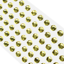 Strass e Pérolas Adesivas 8mm