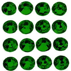 Strass Adesivo 1505-74 - 260 unidades - Verde Escuro