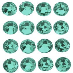 Strass Adesivo 1505-74 - 260 unidades - Verde Tiffany