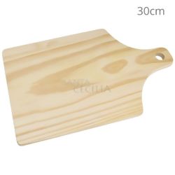 Tábua de Corte com Cabo 30 x 14,5 cm
