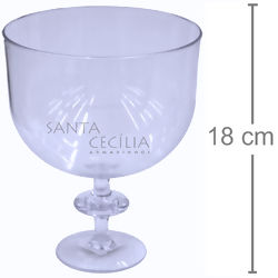 Taça Americana 1,250L Transparente Ref. 0761