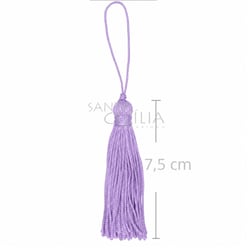 Tassel Pingente de Seda 10 unid - Lilás 245