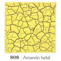 Tinta Craquelex 37ml. 808 Amarelo Bebê