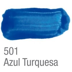 Tempera Guache 250ml 501 Azul Turquesa - Acrilex  