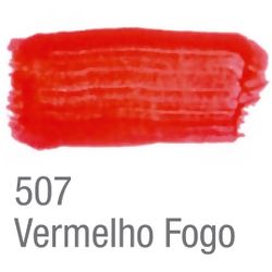 Tempera Guache 250ml 507 Vermelho Fogo - Acrilex  