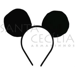 Tiara Orelhinha Mouse - Luxo