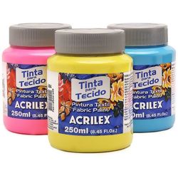 Tinta Tecido 250 ml - Acrilex