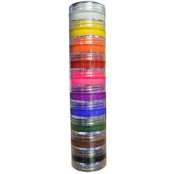 Kit Tinta Facial 10 Potes com 4 gramas Ref. 0503