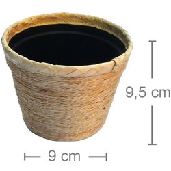 Vaso em Sisal n° 12 -  Cores Sortidas