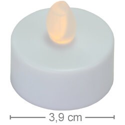 Vela LED Branca