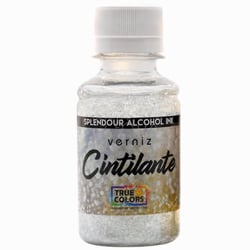 Verniz Cintilante 100ml - Prata