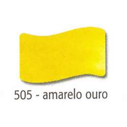Verniz Vitral 37ml. 505 Amarelo Ouro - Acrilex
