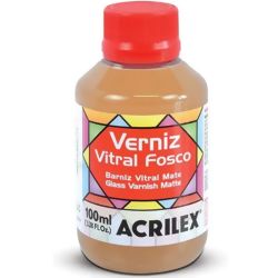 Verniz Vitral Fosco 100ml - Acrilex