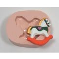 Molde de Silicone - Cavalinho Carrossel Ref. 059