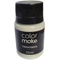 Tinta Facial Líquida 35 ml Diversas Cores Cores:Branco