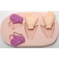 Molde de Silicone - Mãos para Articulados Ref. 114