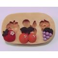 Molde de Silicone - Frutas Mini Ref. 136