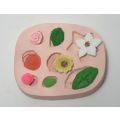 Molde de Silicone - Flores e Folhas Ref. 159