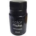 Tinta Facial Líquida 35 ml Diversas Cores Cores:Preto