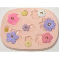 Molde de Silicone - Kit Flores Pequenas Ref. 170