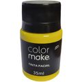 Tinta Facial Líquida 35 ml Diversas Cores Cores:Amarelo