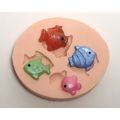 Molde de Silicone - Kit Peixes Mini Ref. 205