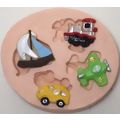 Molde de Silicone - Kit Transporte Mini Ref. 211