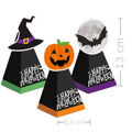 Caixa Para Lembrancinha Cone Halloween 8 unid. Noite do Terror Ref. 23012390 