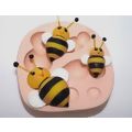 Molde de Silicone - Kit Abelinhas Ref. 279