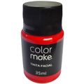 Tinta Facial Líquida 35 ml Diversas Cores Cores:Vermelho