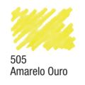 Caneta para Tecido Acrilpen 505 Amarelo Ouro - Acrilex