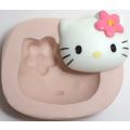 Molde de Silicone - Rosto Gatinha Ref. 539