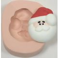Molde de Silicone - Rosto Papai Noel Pequeno Ref. 648