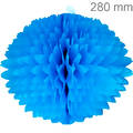 Bola Pom Pom de Papel de Seda 280mm - Ref. 174 - Turquesa