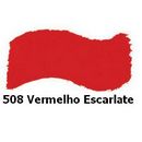 Tinta Acrílica Brilhante 37ml 508 Vermelho Escarlate