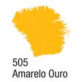 Tinta Acrílica Fosca 37ml 505 Amarelo Ouro