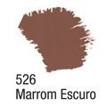 Tinta Acrílica Fosca 37ml 526 Marrom Escuro