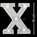 Letra LED 16 cm - X