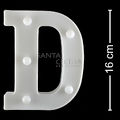 Letra LED 16 cm - D
