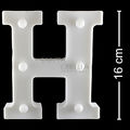 Letra LED 16 cm - H
