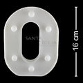 Letra LED 16 cm - O