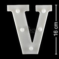 Letra LED 16 cm - V