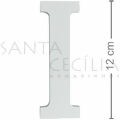 Letra MDF Branca 12 cm - I