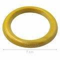Argola de Madeira para Porta Guardanapo - 7cm -  25 unid. - Marfim